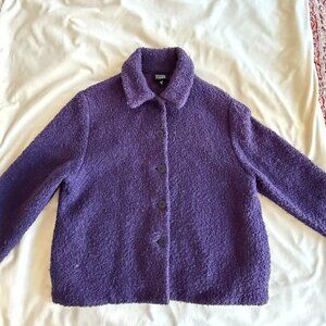 Burgundy Wool Jacket